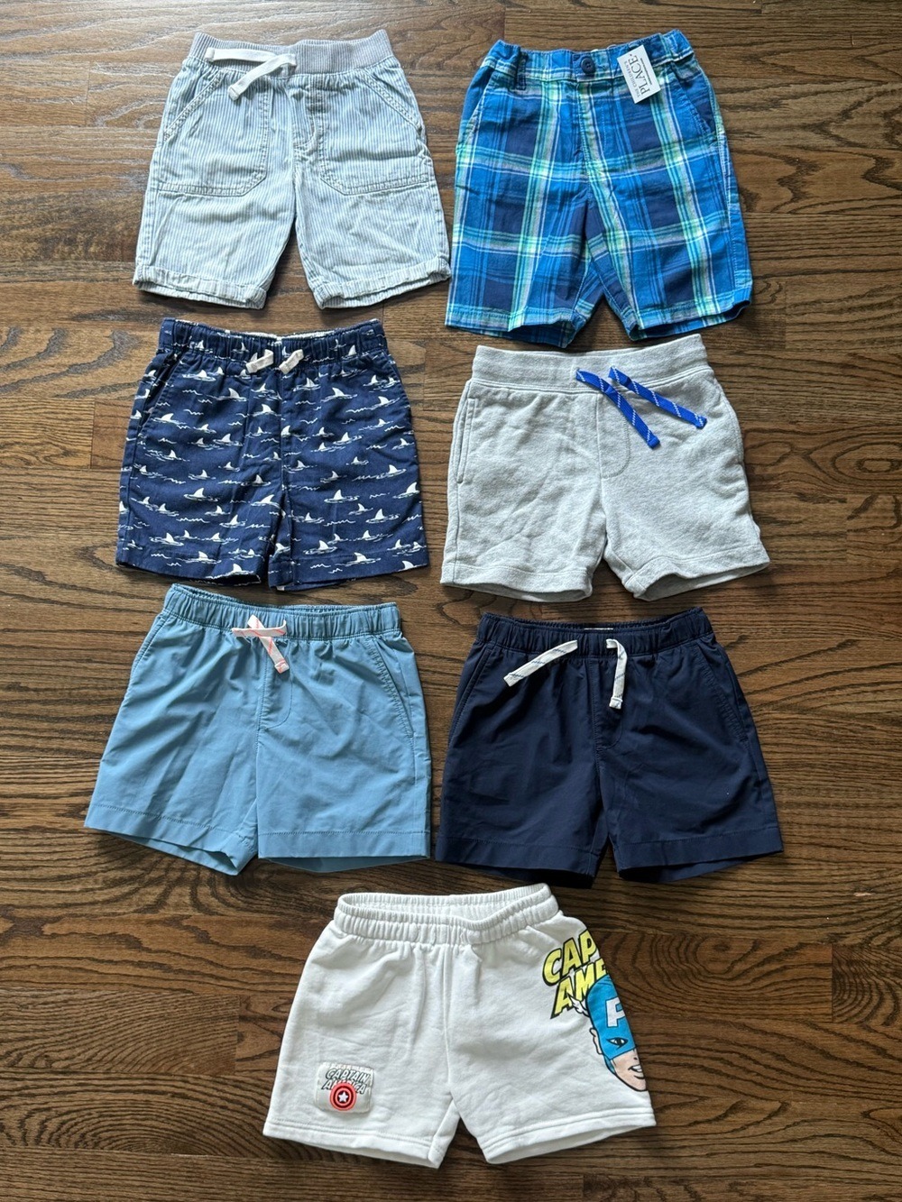 J. Crew Zara Tucker + Tate Boy Shirts Shorts Summer Clothes Bundle Size 4-5 - Picture 8 of 13